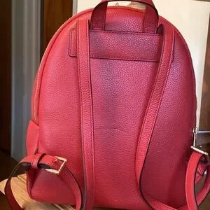 Michael Kors Red and Gold Studded Backpack Rhea Medium Rose Studded Leather Backpack | Michael Kors [US] main image 4